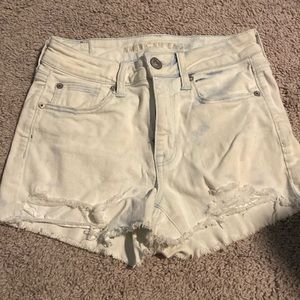 American Eagle Hi-Rise Shortie Ripped sz 4